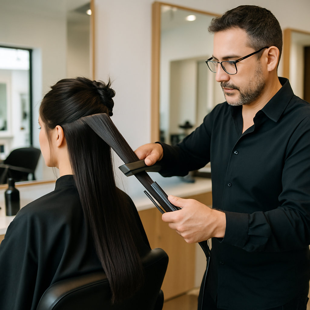 Japanese Hair Straightening Process